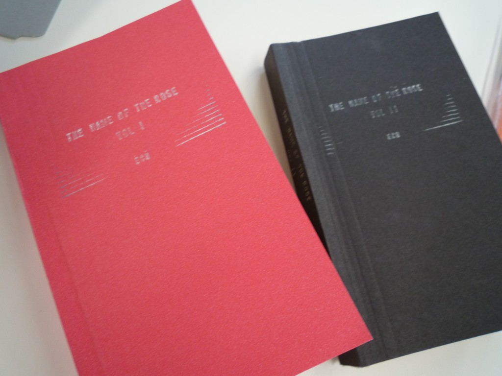 Eco, U. The Name Of The Rose, two volumes, black and red covers