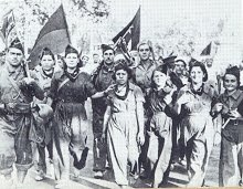 Women anarchist militia