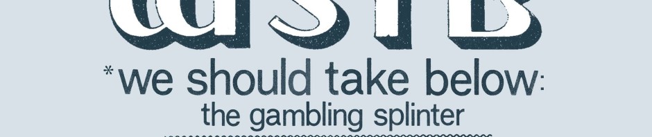 we should take below